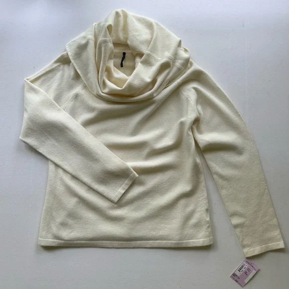 Isda & Co. Ivory Cowl Neck Sweater from Nordstrom Size L NWT - Picture 7 of 12
